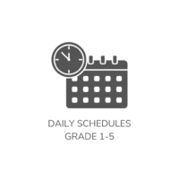 Daily Schedules Grades 1-5